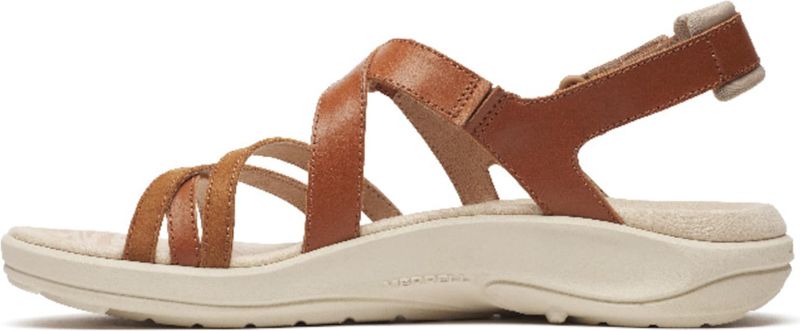 Merrell - Harbor Sandalen - Bruin - Volnerf Leer - Verstelbare Klittenbandsluiting