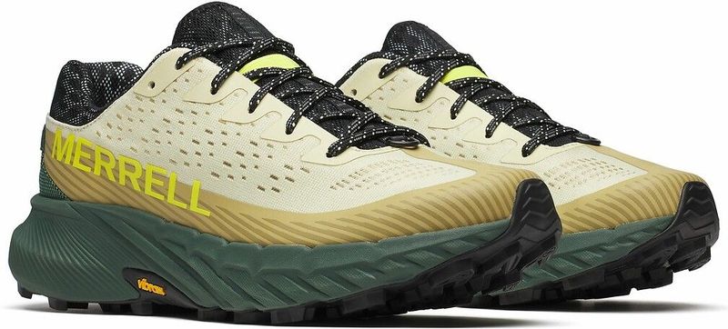 Merrell - Agility Peak 5 - Trailrunning Schoen - Beach - Ademend Mesh - Vibram MegaGrip