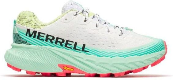 Merrell - Agility Peak 5 - Hardloopschoenen - Groen/Wit - Ademend Mesh - 300g