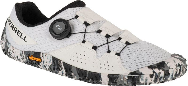 Merrell - Vapor Glove 6 - Wandelschoenen - White Black - Textiel & Mesh