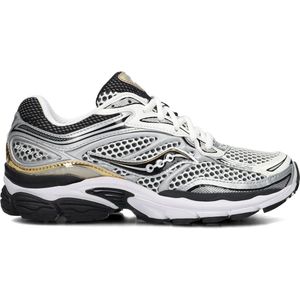 Saucony Progrid Omni 9 Sneakers - Leatherlook - Dames - Zilverkleurig