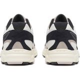 Saucony - Ride Millenium Sneakers - Wit - Crème - Zwart - Suède - Synthetisch