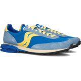 Saucony - Trainer 80 - Leren Sneakers - Blauw - Casual