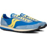Saucony - Trainer 80 - Leren Sneakers - Blauw - Casual
