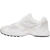 Saucony - Grid Jazz 9 - Sneakers - Wit/Off White - Suède/Mesh