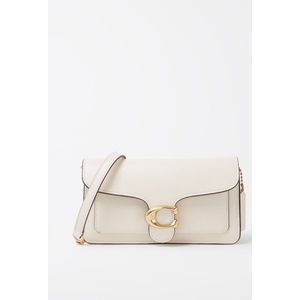 Coach Tabby clutch van leer met afneembare schouderriem