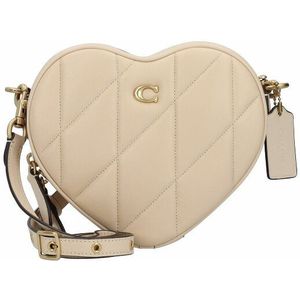 Coach Hart Crossbody Tas , Beige , Dames , Maat: ONE Size