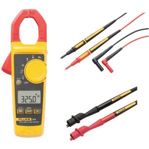 Fluke FLK-325/TL175/AC175 Stroomtang, Multimeter Digitaal CAT III 600 V, CAT IV 300 V Weergave (counts): 4000