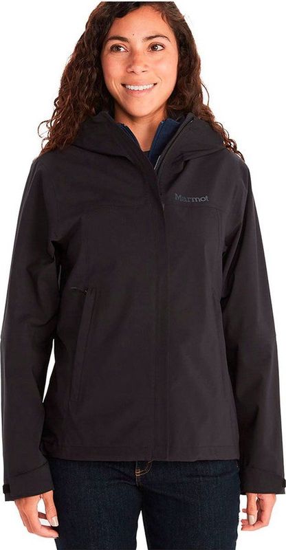 Marmot - PreCip Eco Pro - Jack - Waterdicht - Dames - Zwart - NanoPro