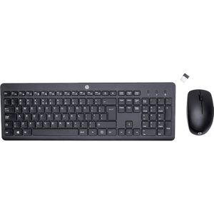 HP 230 - Draadloos Toetsenbord en Muis - Qwerty - Zwart