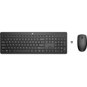 HP Combo draadloze muis en toetsenbord 230 Zwart
