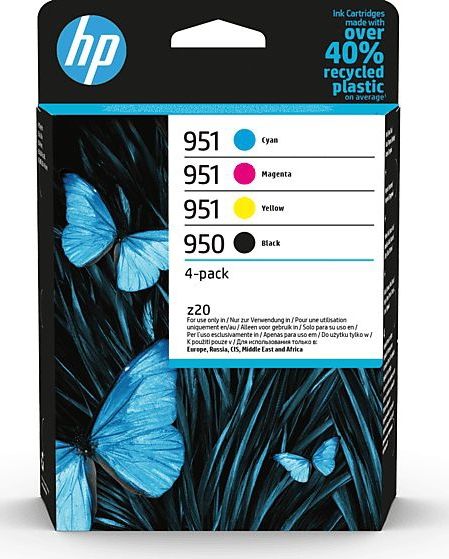 HP Inktcartridge 950/951 (6ZC65AE) 4-kleuren Multipack