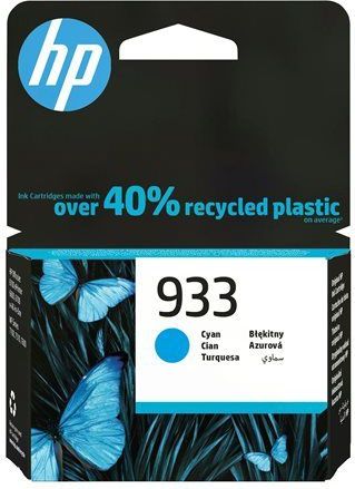 HP Inktcartridge 933 (CN058AE) Cyaan