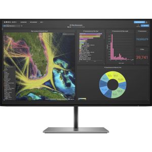 HP Z27k G3 LED-monitor Energielabel G (A - G) 68.6 cm (27 inch) 3840 x 2160 Pixel 16:9 5 ms DisplayPort, USB 3.2 Gen 1 (USB 3.0), USB-C, HDMI IPS LED