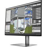 HP Z24n G3 - WUXGA IPS 60Hz Monitor - 24 Inch - Zilver/Zwart