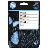 HP 953 multipack zwart en kleur (6ZC69AE) - Inktcartridge - Origineel