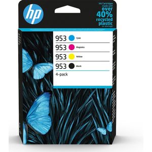 HP 953 Inktcartridge Zwart, Cyaan, Magenta & Geel