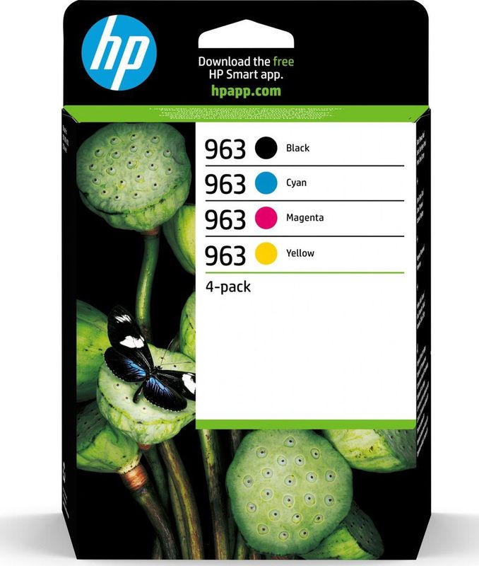 HP - 963 - Cartridge - Zwart - 3 Kleuren