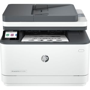 HP LaserJet Pro MFP 3102fdw printer, Zwart-wit, Printer voor Kleine en middelgrote ondernemingen, Printen, kopiëren, scannen, faxen, Draadloos, Printen vanaf telefoon of tablet, Dubbelzijdig printen, Dubbelzijdig scannen, Faxen