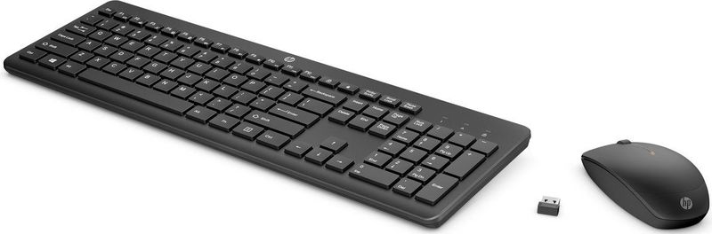HP 235 - Draadloze Toetsenbord en Muis Combinatie - Qwerty - Zwart