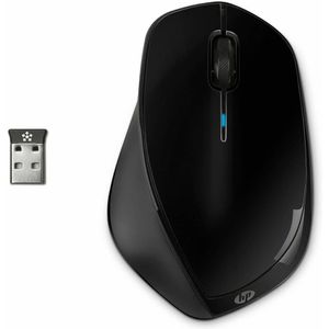HP x4500, draadloze muis (Draadloze), Muis, Zwart