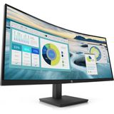 HP P34hc (3440 x 1440 pixels, 34""), Monitor, Zwart