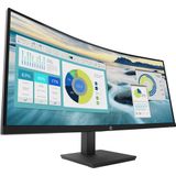 HP - P34hc G4 - WQHD Curved Monitor - Zwart - LED - 34 inch