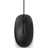 HP 125 Wired Mouse (Bulk muis Ambidextrous USB Type-A
