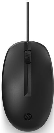 HP 125 Wired Mouse muis Ambidextrous USB Type-A 1200 DPI