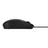 Muis hp 128 laser bedraad zwart