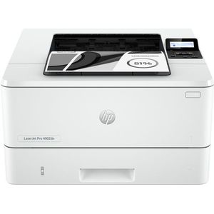 HP - LaserJet Pro 4002dn - Laserprinter - Wit - 3 jaar garantie