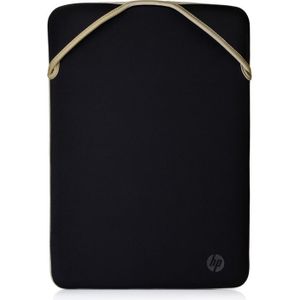 HP Protective Reversible 15.6 Black/Gold Laptop Sleeve