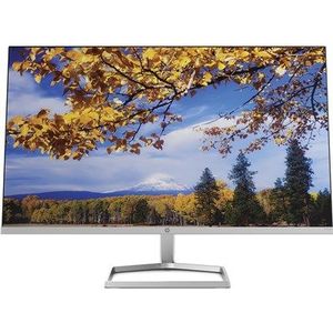 HP M27f Monitor - 27 inch scherm, Full HD IPS-display, 75 Hz, 5 ms reactietijd, VGA, 2 x HDMI, zilver/zwart