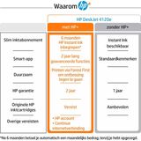 HP - DeskJet Plus 4120e - All-in-One Printer - Wit - Inclusief HP Instant Ink