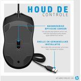 HP 100 - Bedrade Muis - Zwart