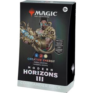 Magic the Gathering Commander Modern Horizons 3 "Creative Energy" Commander Deck