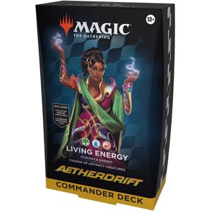 Magic the Gathering Aetherdrift Commander Deck Living Energy