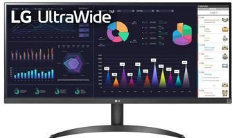 LG 34WQ500-B computer monitor 86,4 cm (34") 2560 x 1080 Pixels UltraWide Full HD LED Zwart