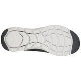 Skechers - Flex Advantage 4.0 - Sneaker - Houtskool - Lederen Mesh PU Trim