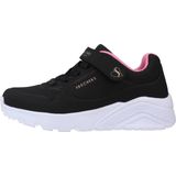 Skechers - Uno Lite - Sneakers - Zwart - Textiel