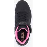 Skechers - Uno Lite - Sneakers - Zwart - Textiel