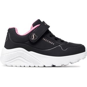 Skechers - Uno Lite - Sneakers - Zwart - Textiel