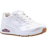 Skechers Uno - Pearl Queen Dames Sneakers - White - Maat 38