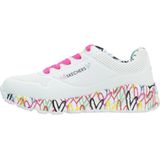 Skechers Uno Lite Meisjes Sneakers Wit/Multicolour