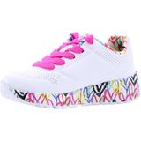 Skechers Uno Lite Meisjes Sneakers Wit/Multicolour