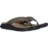 Skechers Sargo Relaxed Fit slippers bruin - Maat 48