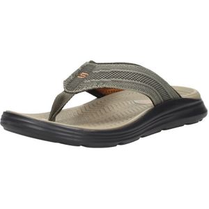 Skechers - 204383 - Slippers - Bruin - Kunststof