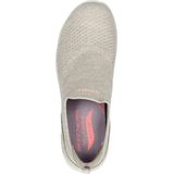Skechers Arch Fit Refine - Don'T Go Dames Instappers - Taupe
