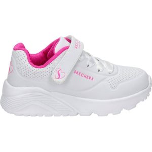 Skechers UNO LITE Sneaker Plateausneaker, Retro Sneaker, Klettschuh im Monochrome Look