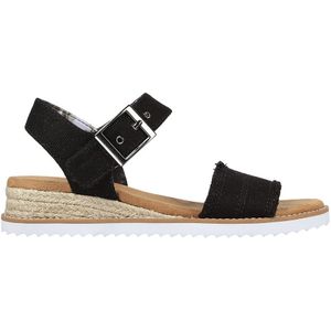 Skechers - Bobs Desert Kiss - Sandalen - Zwart - Kunststof